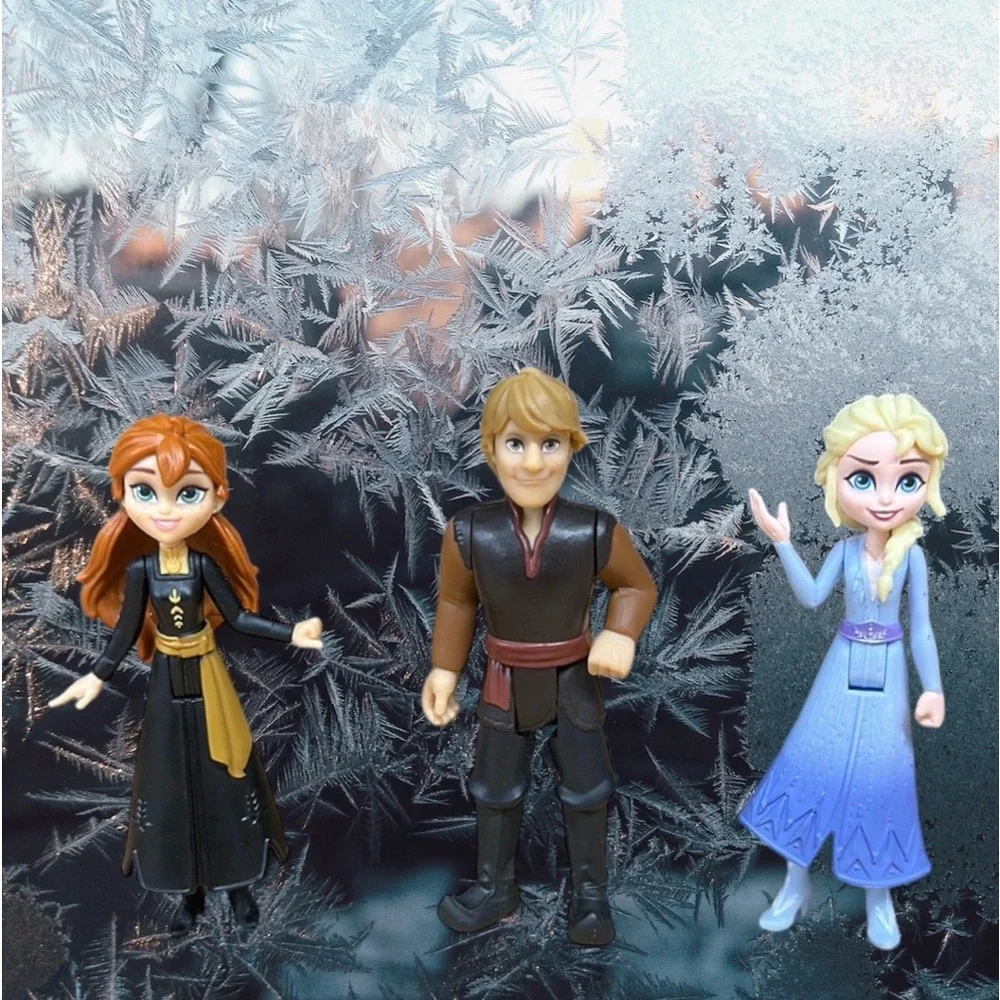 Disney Frozen 2 Exclusive Collection Elsa, Kristoff & Anna Figures Cake Toppers